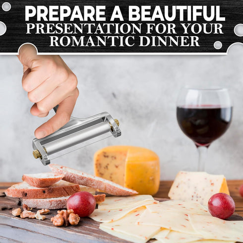 Cheese Slicer Wire - Sharp & Strong Stainless Steel Handheld Cutter with 2 Extra Wires
