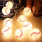 Yayfazy Baseball Decorations String Lights, Timer Battery Operated 6.5ft 10LED Room Decor,Baseball