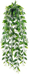 Der Rose 1Pcs Small Fake Hanging Plants Artificial Pea Pod Faux Hanging
