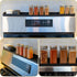 30 Inch TEO Magnetic Stove Top Shelf - Silicone Over the Stove Spice Rack for Kitchen Gadgets Storage Organization