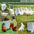 12 Pack, Chicken Water Cups Automatic Filling Waterer Feeder Bowl, Gravity Poultry Watering System, Chicken Water