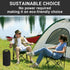 Travel Washing Machine & Retractable Clothesline, Portable Hand Washing Machine & Laundry Wash Bag for Camping