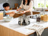 360 6pcs Rotating Spice RackSpice Rack Organizer for Cabinet - Includes Glass Spice Jars and Labels,Spice Storage