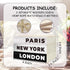 Ycyfckdr (L04) Paris New York London Decorative Books for Living Room Bookshelf Office Coffee Bar - Wooden Farmhouse