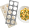 Ravioli Mold with Extra Large 2 1/2 Inch Squares, Makes 10 Italian Raviolis at a Time