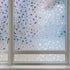 LEMON CLOUD 3D Rubble Design Decorative Window Film, Frosted Glass Static Cling for Glass Door Home (17.5 x 78.7 Inch)