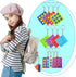 40 Pack Tic Tac Toe Keychain Mini Games, Plastic Keyholders for Boys Girls Birthday Party Favors, Backpack Clip Fillers