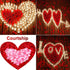 AWCCXMYM 3000 PCS Red Artificial Fake Rose Petals for Romantic Night, Wedding Valentine's Day Decoration