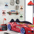 4 Pcs Monster Truck Parking Only Wall Decor for Boys, Monster Jam Only Violators Will Be Smashed Wall Room Door Signs