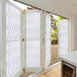 Windimiley Window Privacy Film, Moroccan Lattice Frosted Glass Clings, UV Sun Blocking, 17.5X78.7in, White