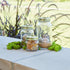 Anchor Hocking AHG17 1/2 Pint Home Canning Jars with Metal Lids and Rings - Clear (Pack of 12)