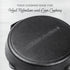 Fresh Australian Kitchen 12" Nonstick Cast Iron Skillets - Pre Seasoned Frying Pan Cookware for Cooking