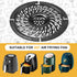Power Dash Chefman 2QT Round Non-Stick Air Fryer Grill Pan Tray Rack, Dishwasher Safe Air Fryer Accessories