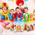 24 Pack Paint Party Favor Bags, Non Woven Art Party Gift Bags for Kids, Paint Theme Birthday Party Supplies