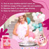 Under the Sun Products Package 2ct-(Pink Raspberry)-3lb (2ct-3lb Cotton Candy Floss Sugar of Vanilla and Blue Each