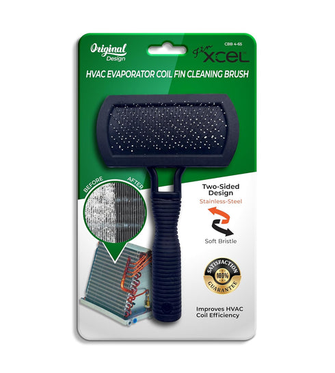 Next Generation Air Conditioner Evaporator Coil Fin Cleaning Brush V2 (Double-Sided) by FINXCEL
