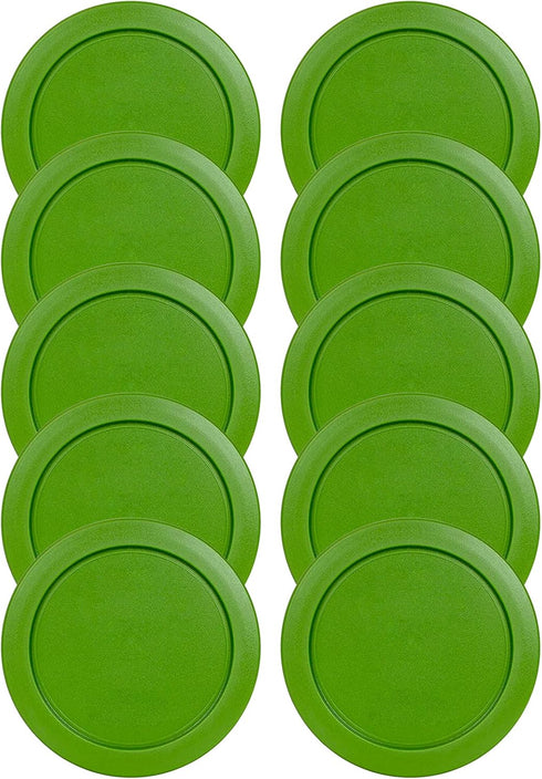 Replacement Lid for Pyrex 6" Storage Plastic Cover, 4 Cup Bowl, 10-Pack