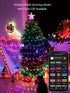 4th 33ft 100 Dimmable BrizLabs July Lights, LED Color Changing Patriotic Fairy Lights Work with Alexa/Google Home, WiFi