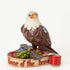 Jim Shore Heartwood Creek Mini Eagle Figurine, Patriotic, Stone Resin, 3.75”