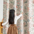 63 Inch Set 2 Vangao Pink Nursery Curtains for Girls Room Floral Blackout Curtains Length Farmhouse Drapes for Bedroom