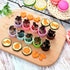 Vegetable Cutter Shape Set - Mini Cookie Cutters for Decorating Food, Children's Baking Accessories (20PCS+20Fork)