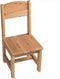 Constructive Playthings KRP-110 Classic Rubberwood Chair for Preschool and Classroom Seating, 10",