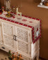 Christmas Gnome Table Runner, 13 x 70 Inch Non-Slip Dresser Scarves for Holiday Decorations