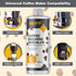 Coffee Machine Descaler - 32oz (8 Uses) - Compatible with Nespresso, Breville, Delonghi, Keurig Descaling Solution