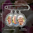 Wedding Boutonniere Photo Charm Bouquet Pin Lapel for Mother of the Bride Groom with Photo Resizing Software