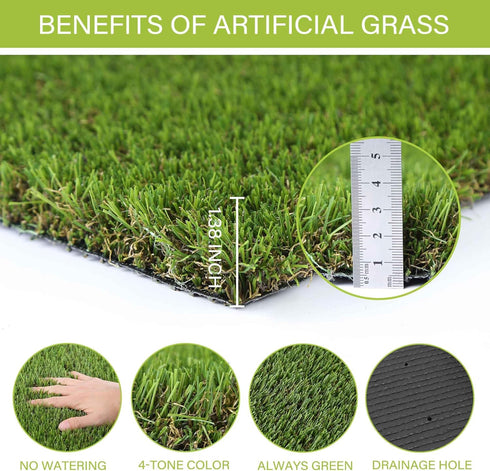 SUNTURF 3 5 Dog Grass Pads x FT Artificial Grass Pee Pads for Dogs Potty Fake Grass Rug Turf Mat for Dogs Training