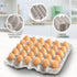 30 (Pack 15) MT Products Pulp Fiber Egg Flat Cartons Holds Eggs - Egg Crate for Chicken Farm of - Made in the USA