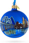 Memphis at Night Glass Ball Christmas Ornament, 3.25 Inches, Tennessee