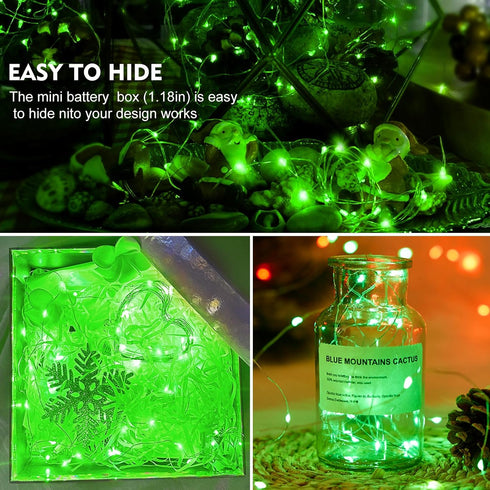 6 Pack 7ft 20 AIKEI LED Fairy Lights Battery Operated, Mini String Lights Waterproof Led Firefly Starry Lights