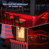 Areful 16ft 360 Red LED Lights, Rope Lights, Flexible and Connectable Strip Lighting, Waterproof for Indoor Outdoor