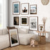 5x7 4x6, 5 7 1 Pack, FLYJOE Oak Wood Picture Frame with Mat for by USA-Sourced Natural Solid Wooden Photo Frame