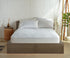 Queen Mattress Protector by PURE BAMBOO, Waterproof Charcoal Fiber, Mattress Cover Protects Against Moisture, Spills,