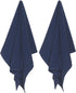 Now Designs Ripple Kitchen Towel, Set of 2, Indigo