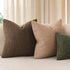 12x20 Inch,1PC,Chocolate Foindtower Decorative Textured Boucle Throw Pillow Covers Accent Solid Lumbar Pillow Cases