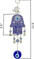 Betterdecor Blue Hamsa Hand Evil Eye Amulet | Good Luck Charm Decoration for Home Office Car - 028