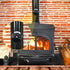 Frienda Wood Stove Thermometer, Magnetic Oven Temperature Meter for Wood Burning Stoves, Avoid Overheating