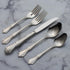 Oneida Chateau Fine Flatware Set, 18/8 Stainless Steel, Set of 4 Salad Forks