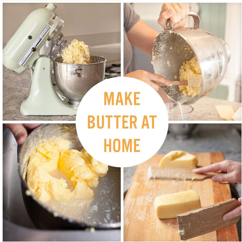 Set 2 9.5 inches Gnocchi Boards and Wooden Butter Paddles to Easily Create Authentic Homemade Pasta and Butter Without