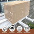 BJADE'S Window AC Cover for U-Shaped Window Air Conditioner Unit, Heavy-Duty, Waterproof 600D Polyester Outdoor