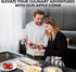 Zulay Premium Apple Corer, Easy to Use Durable Remover for Pears, Bell Peppers, and Apples - Stainless Steel Green