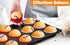 TeamFar Muffin Pan, 12 Cup Cupcake Baking Pan with Stainless Steel Core & Nonstick Coating, Oven Safe