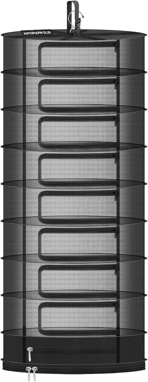 Herb Drying Rack Hanging Mesh, Large 9 Layer Plant Drying Rack with