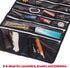 DIOMMELL Hanging Jewelry Organizer, 47 Pockets with Zipper for Earrings Necklace Bracelet Ring Accessory Storage Bag