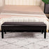 SearchI Waterproof Dining Bench Cover, Stretch Washable Long Bench Seat Covers, Rectangle Dining Table Bench Slipover