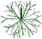 Alpine Corporation 16"H Indoor Holiday 3D Snowflake Ornament - LED Lights, Green Christmas Decoration