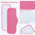 5 Pack Sgizoku Steam Mop Pads for Schenley Steam Mop Cleaner and Dupray Neat Steam Cleaner - Washable Reusable Wet